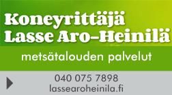 Koneyrittäjä Lasse Aro-Heinilä logo